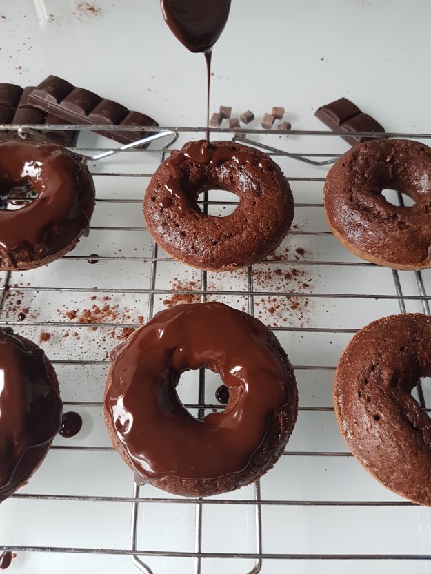 chocolate donuts