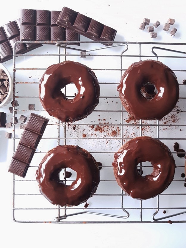 Triple Chocolate Donuts41