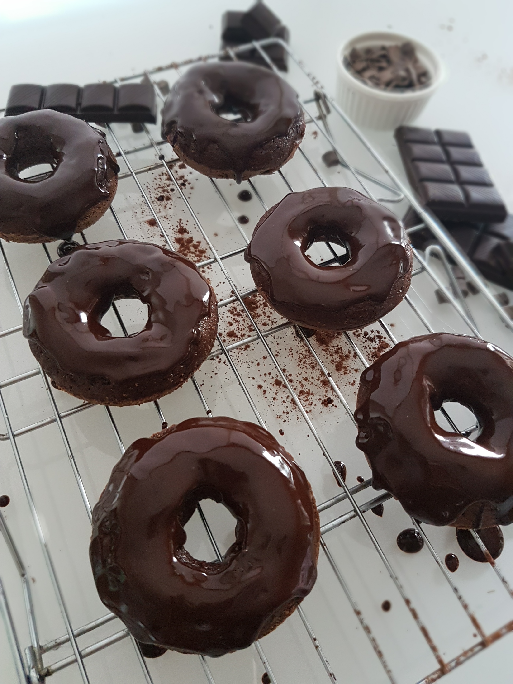 Triple Chocolate Donuts43