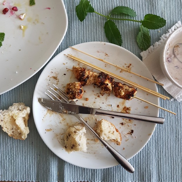 pistachio dukkah chicken