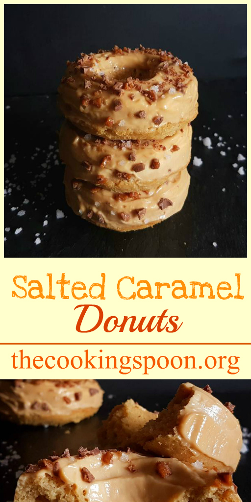 salted caramel donuts