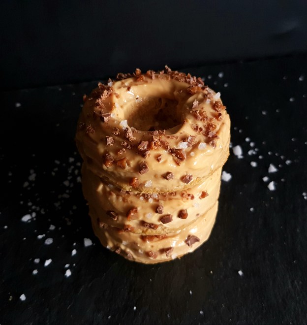 salted caramel donuts