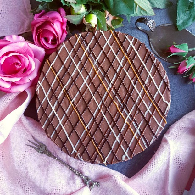 vegan chocolate mocha pie