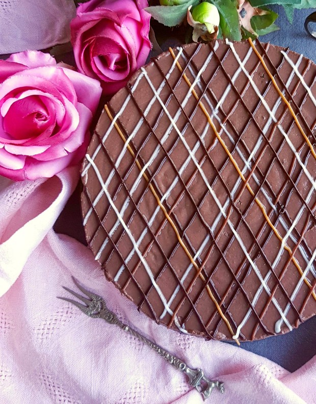 vegan chocolate mocha pie