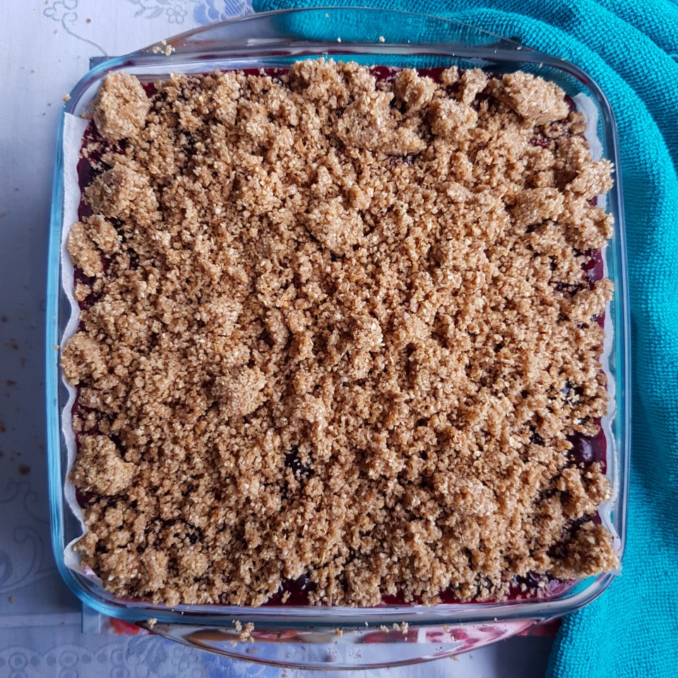 Berry Cheescake Crumble