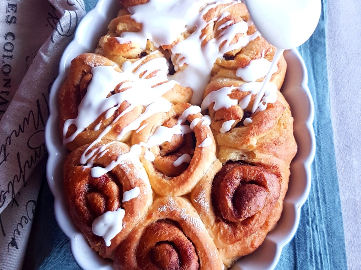 Spelt Cinnamon Rolls.