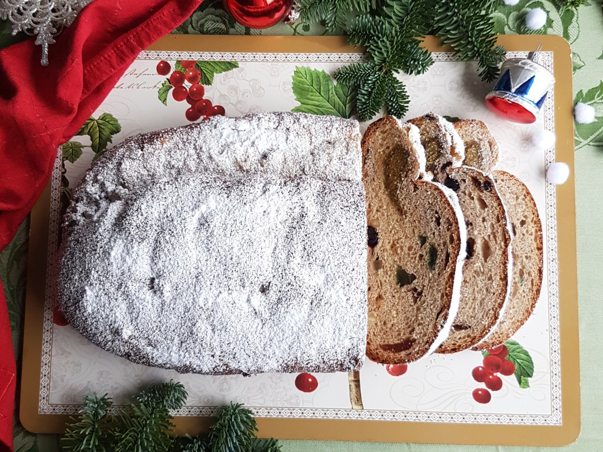 Christstollen made with Spelt&nbsp;flour